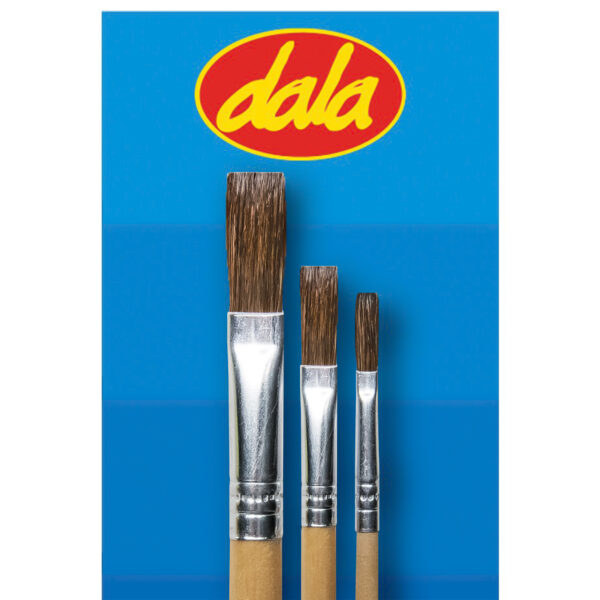 479 Pony Brush Flat Set Of 3
