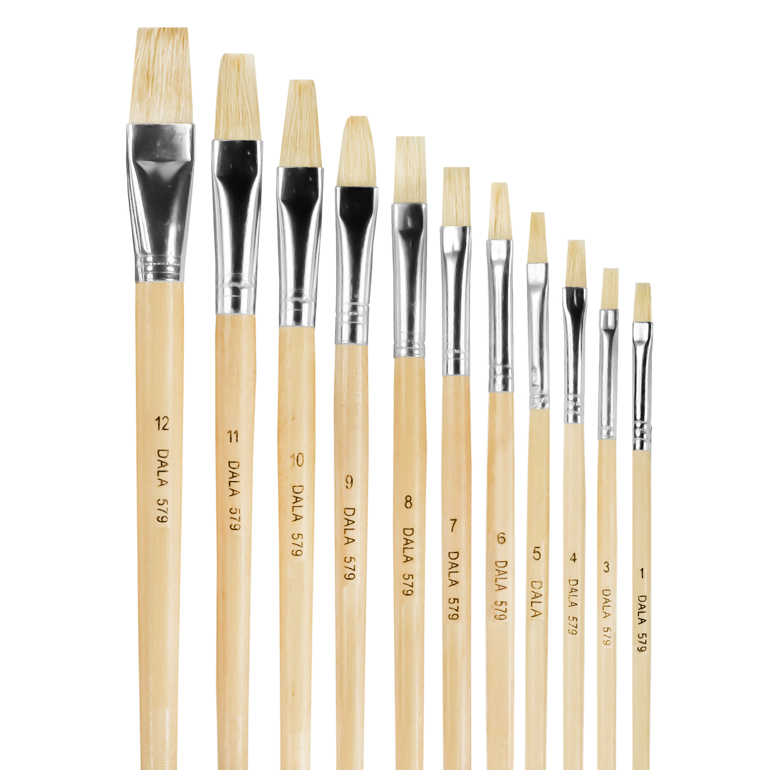 579 Flat Brushes