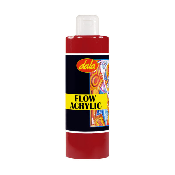 Flow Acrylic 250ml Red