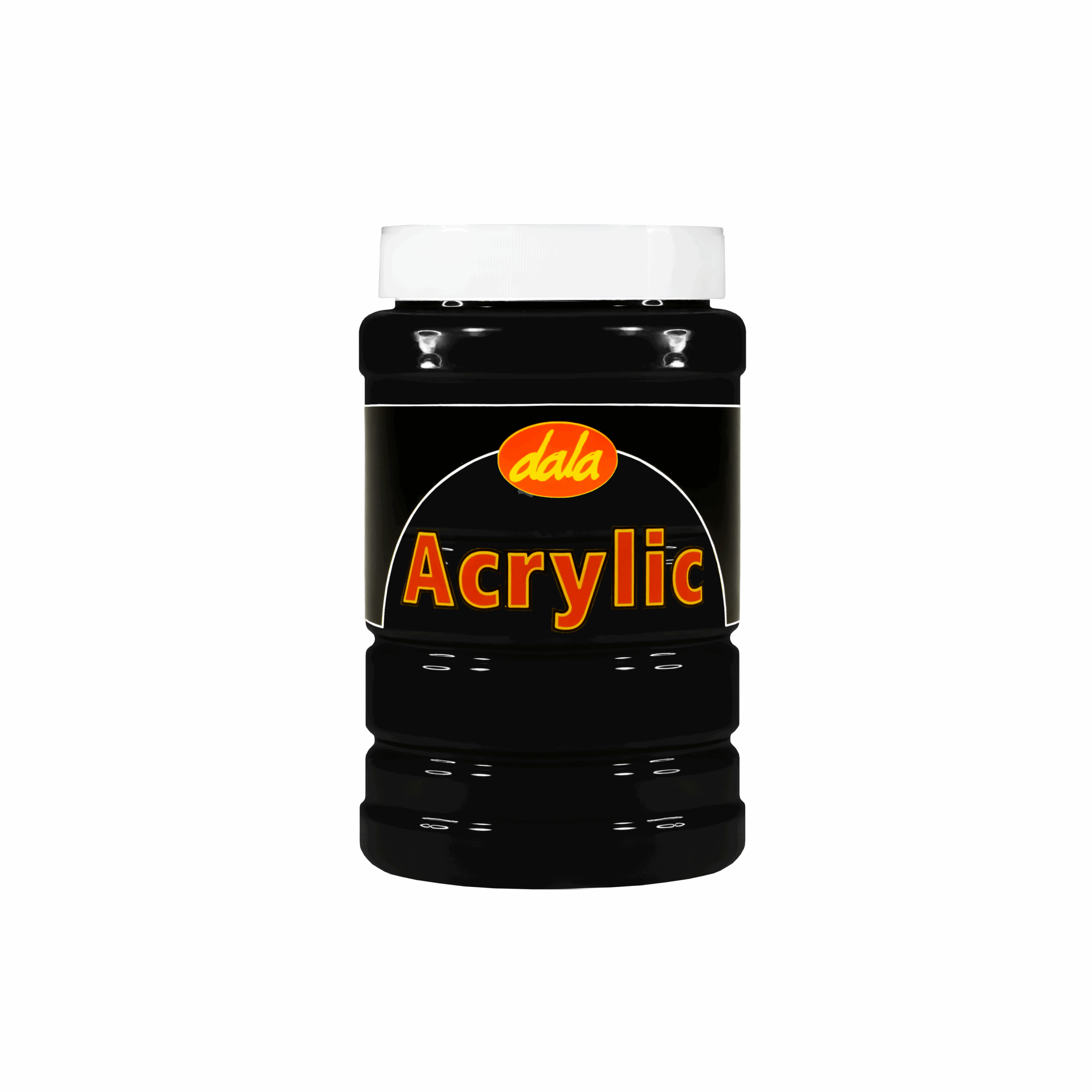 Acrylic Paint 1L Lamp Black