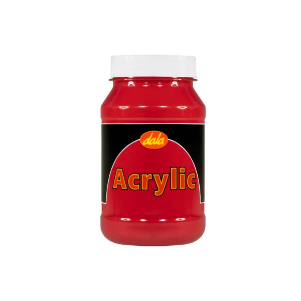 Student Acrylic 500ml Bright Crimson