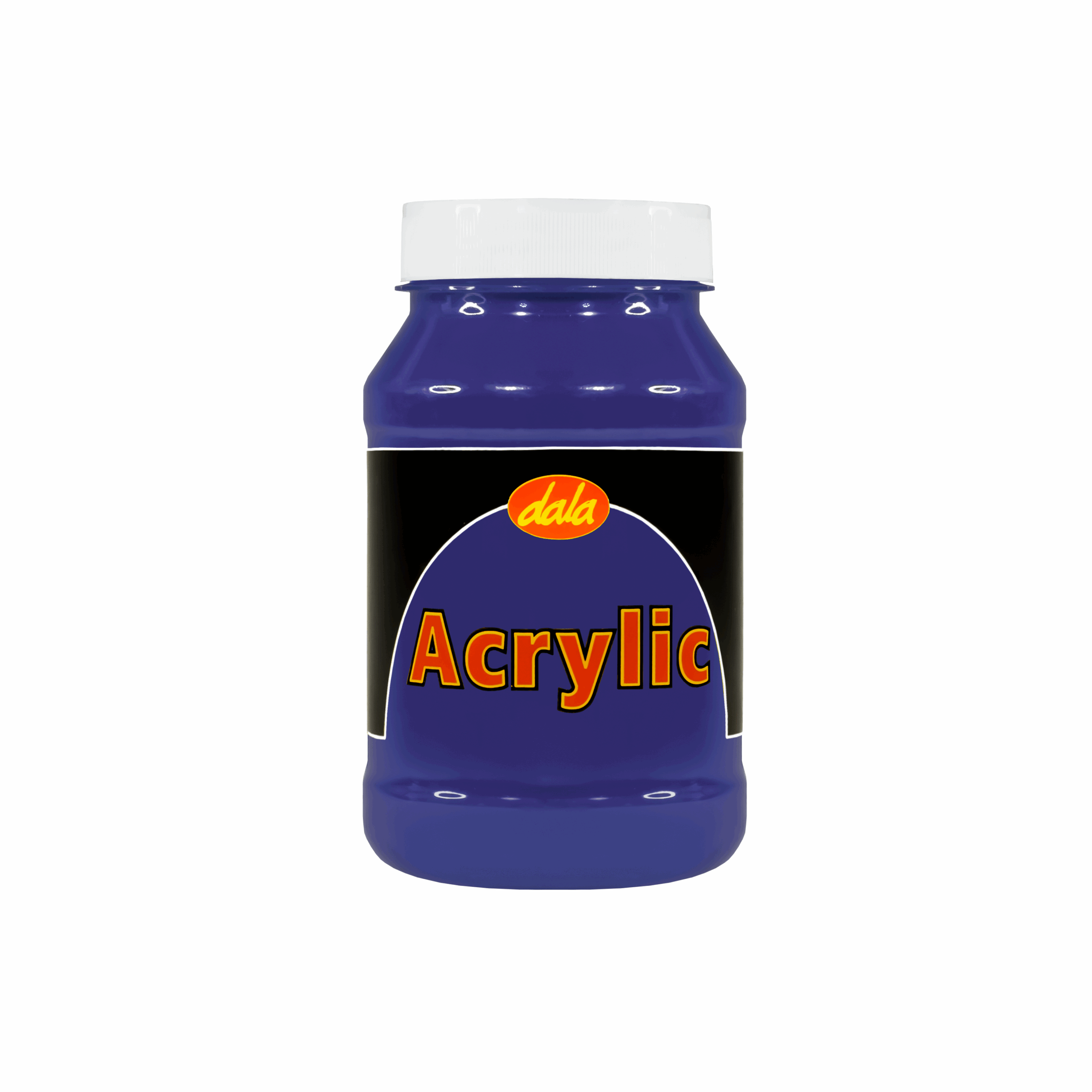 Acrylic Paint 500ml Dioxazine Violet