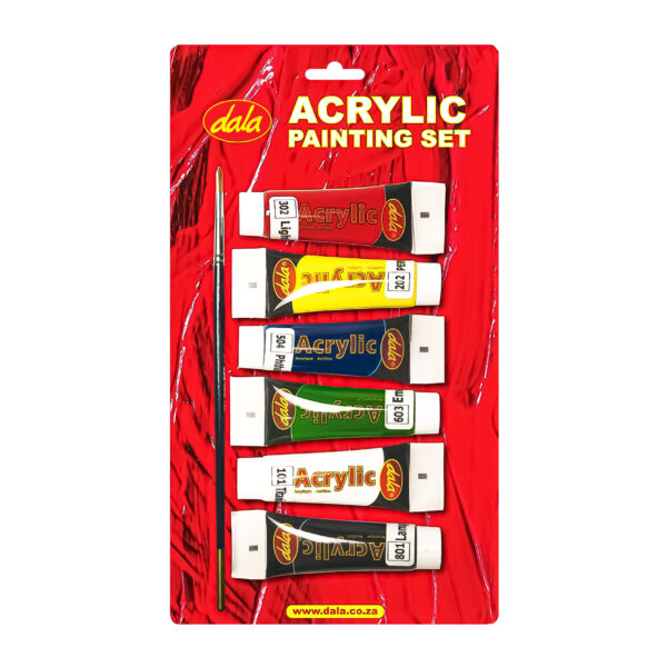 Acrylic Painting Set-(6X30ml) Blister