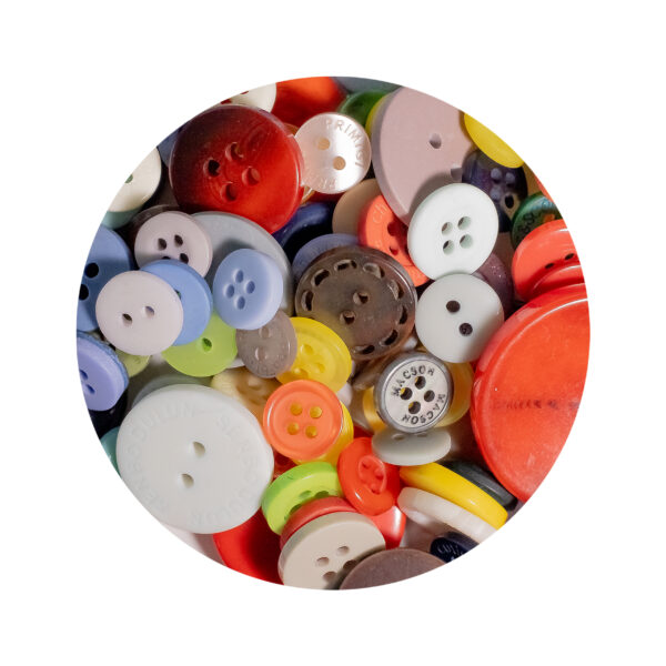 Buttons Assorted 100g