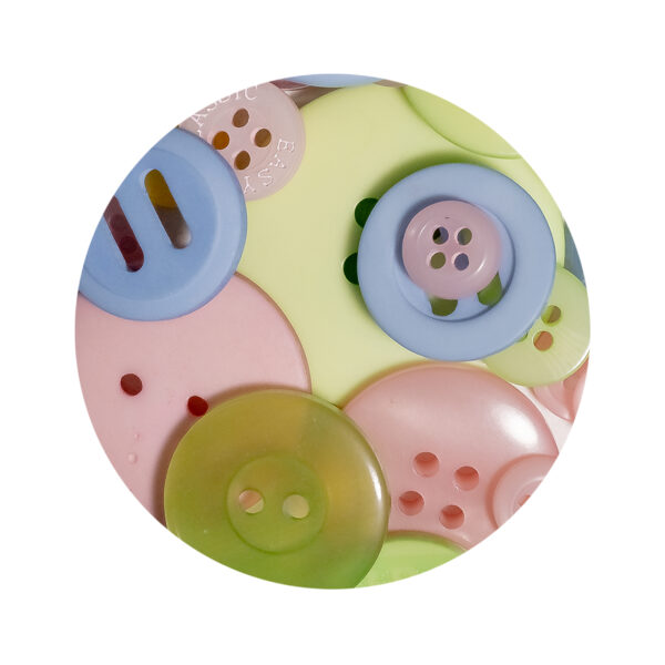 Buttons Acrylic Assorted 20gms