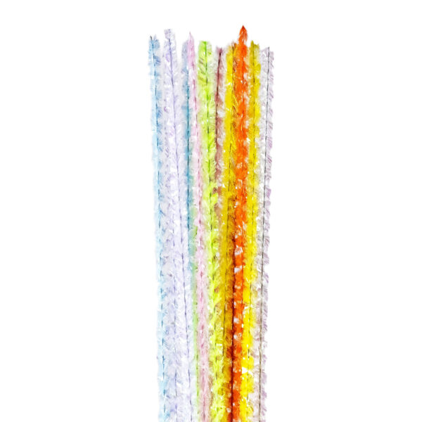 Neon Chenille Stems 14Pcs Assorted