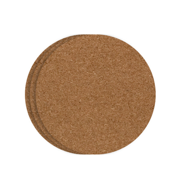 Cork Coasters 10Mm 3Pcs 4Mm Thick