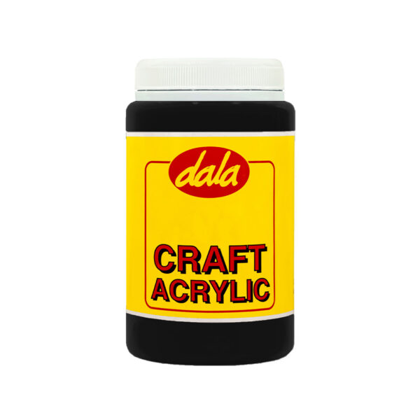 Craft Acrylic Paint 250ml Black