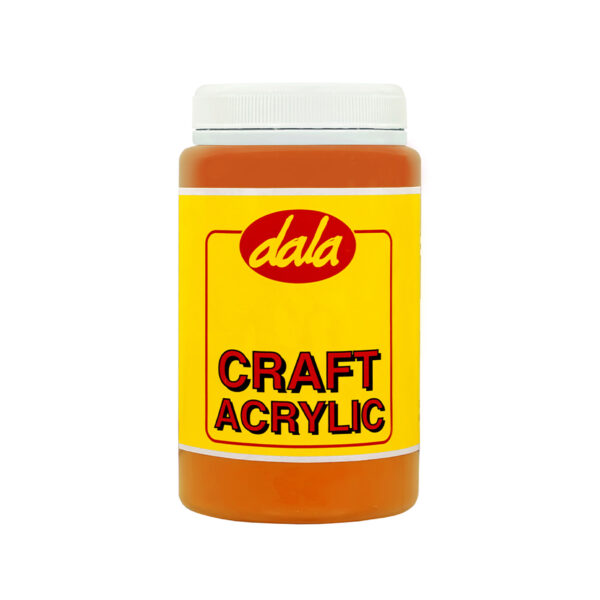 Craft Acrylic Paint 250ml Orange