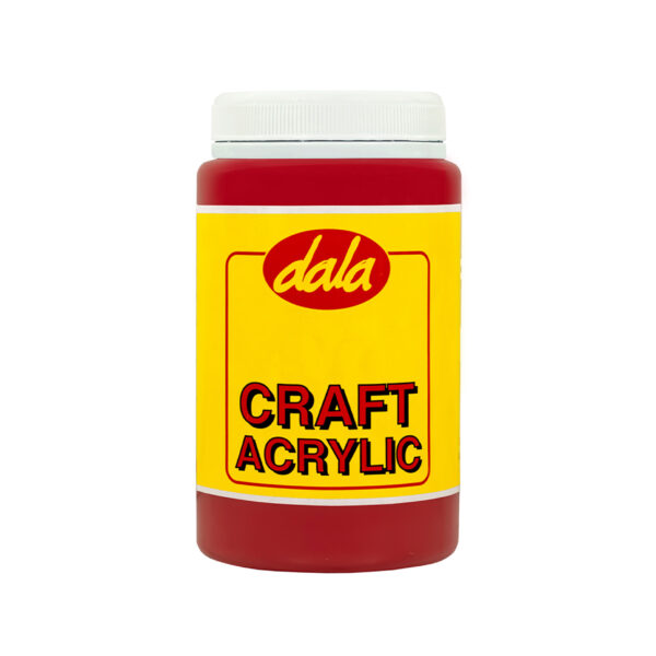 Craft Acrylic Paint 250ml Red