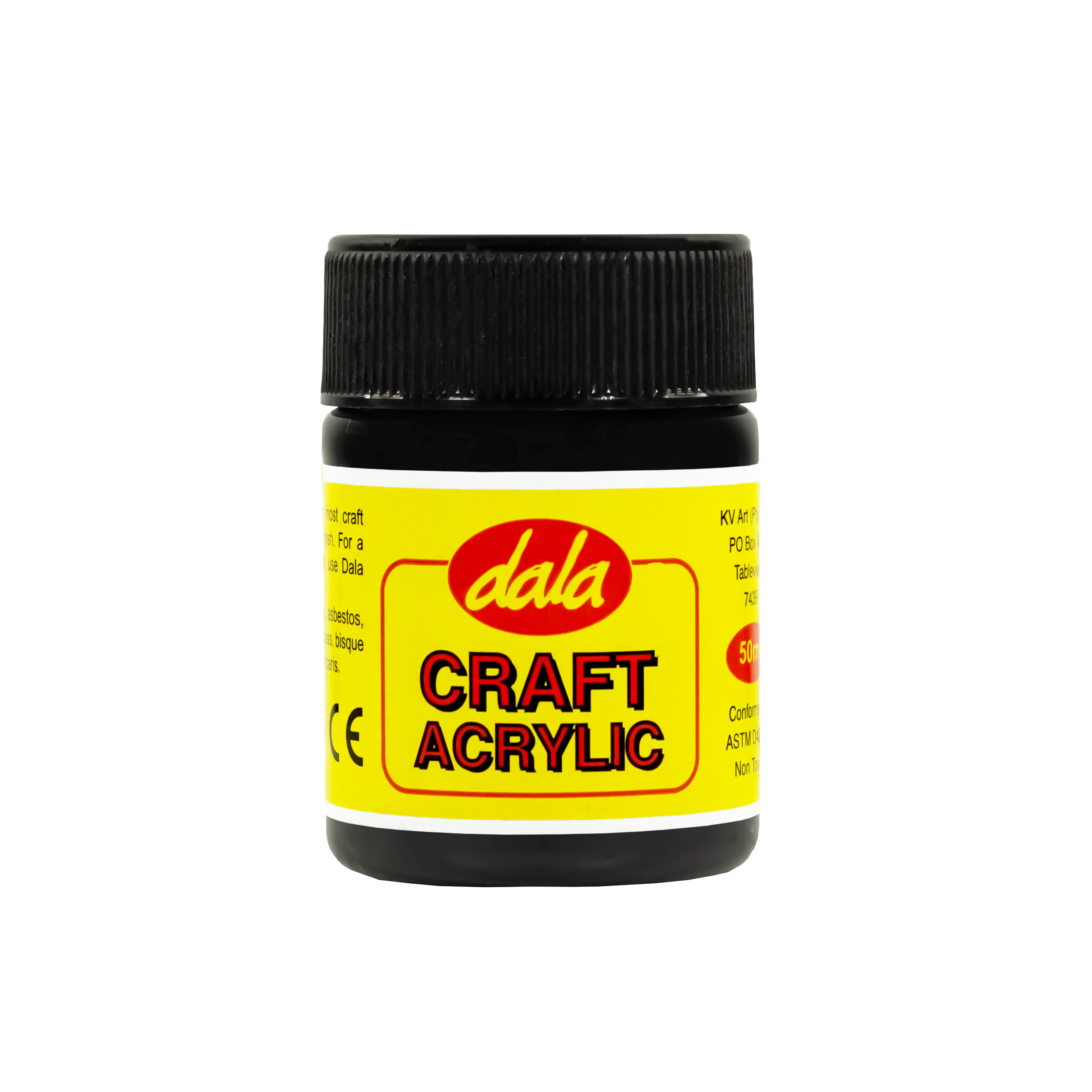 Craft Acrylic 50ml Black