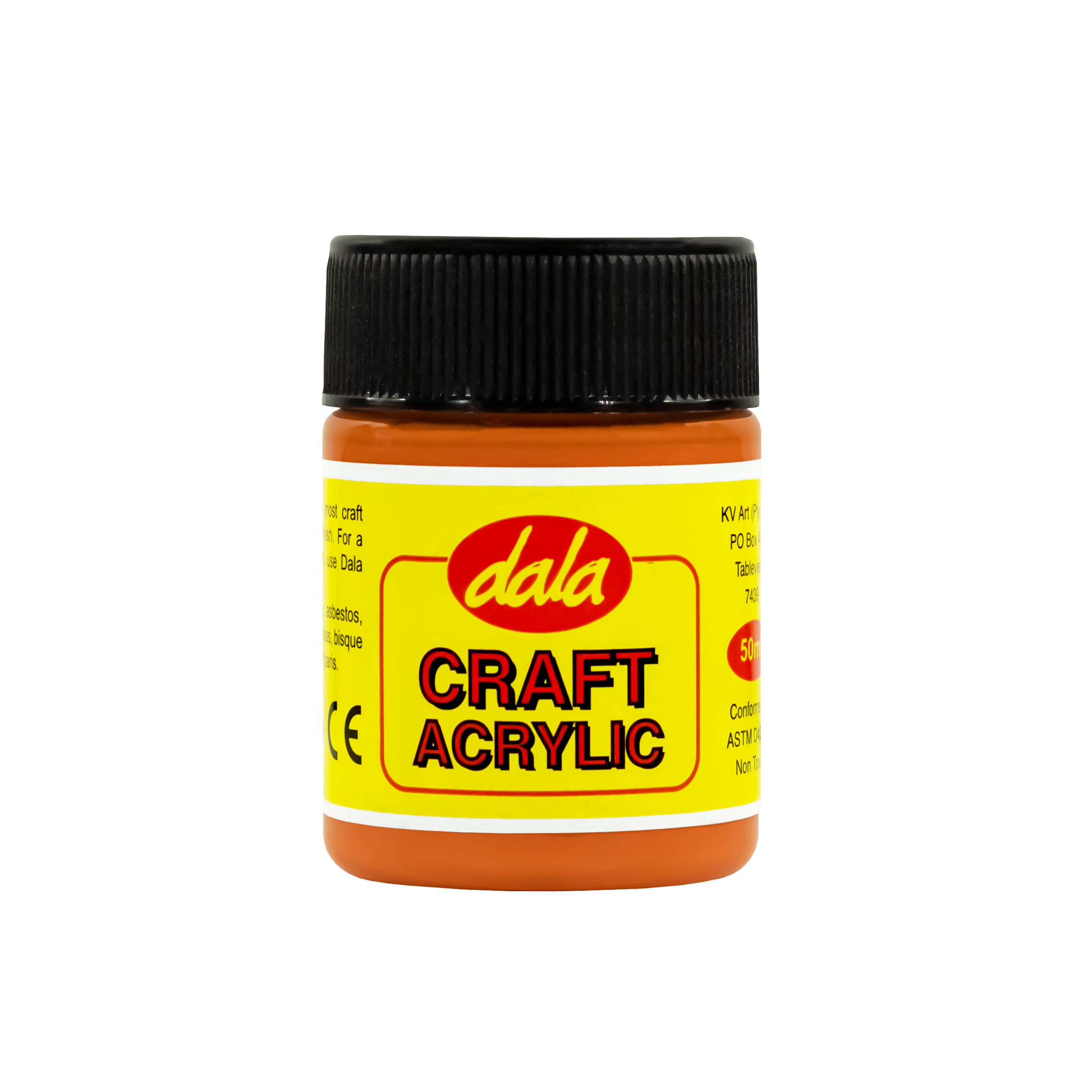 Craft Acrylic 50ml Orange