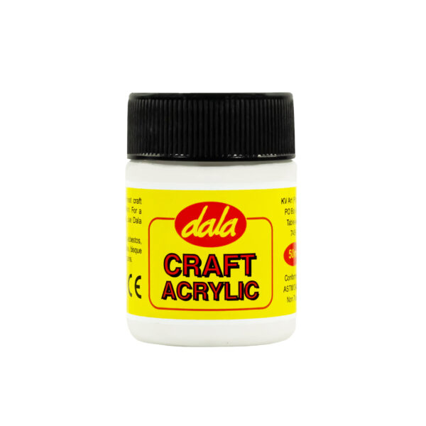 Craft Acrylic Paint 50ml White
