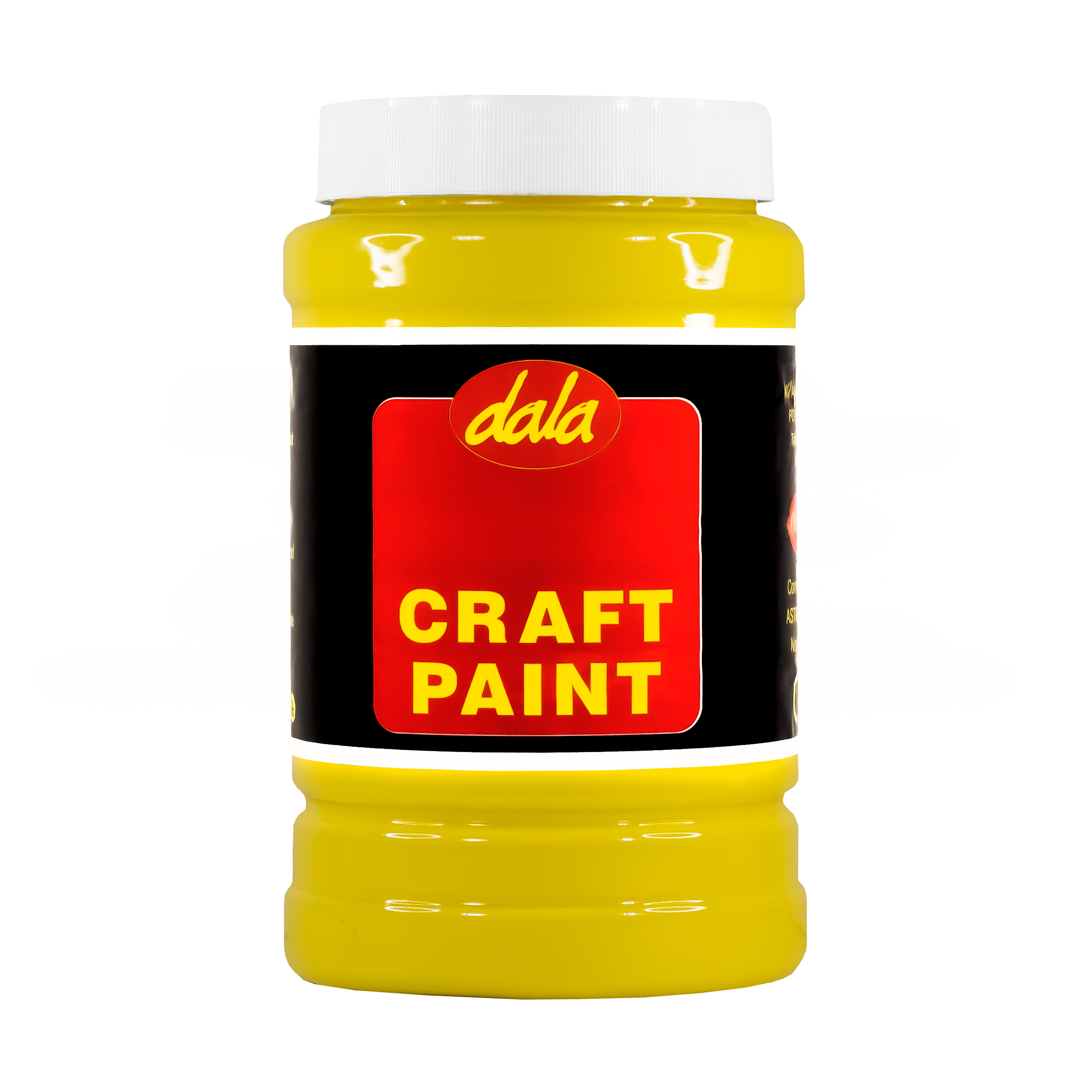 Craft Paint 1L Lemon