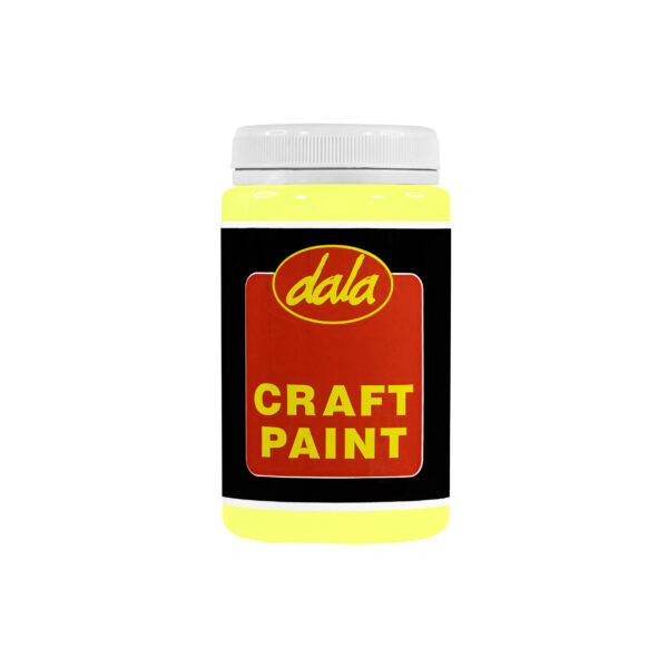 Craft Paint 250ml Lemon