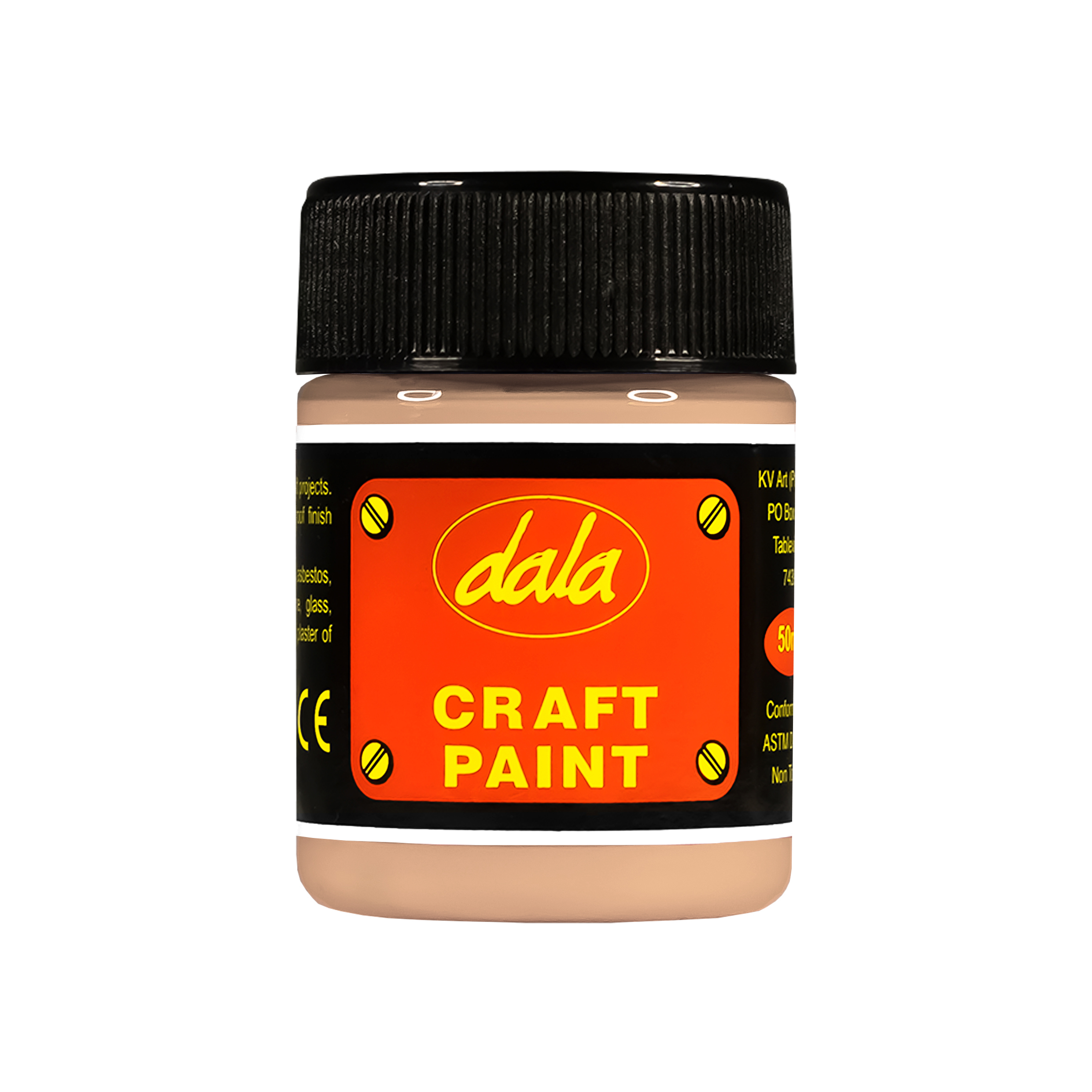 Craft Paint 50ml Apricot