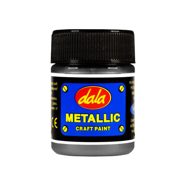 Craft Paint Metal 50ml Dark Silver
