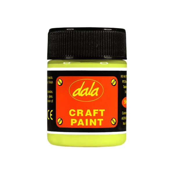 Craft Paint 50ml Lemon