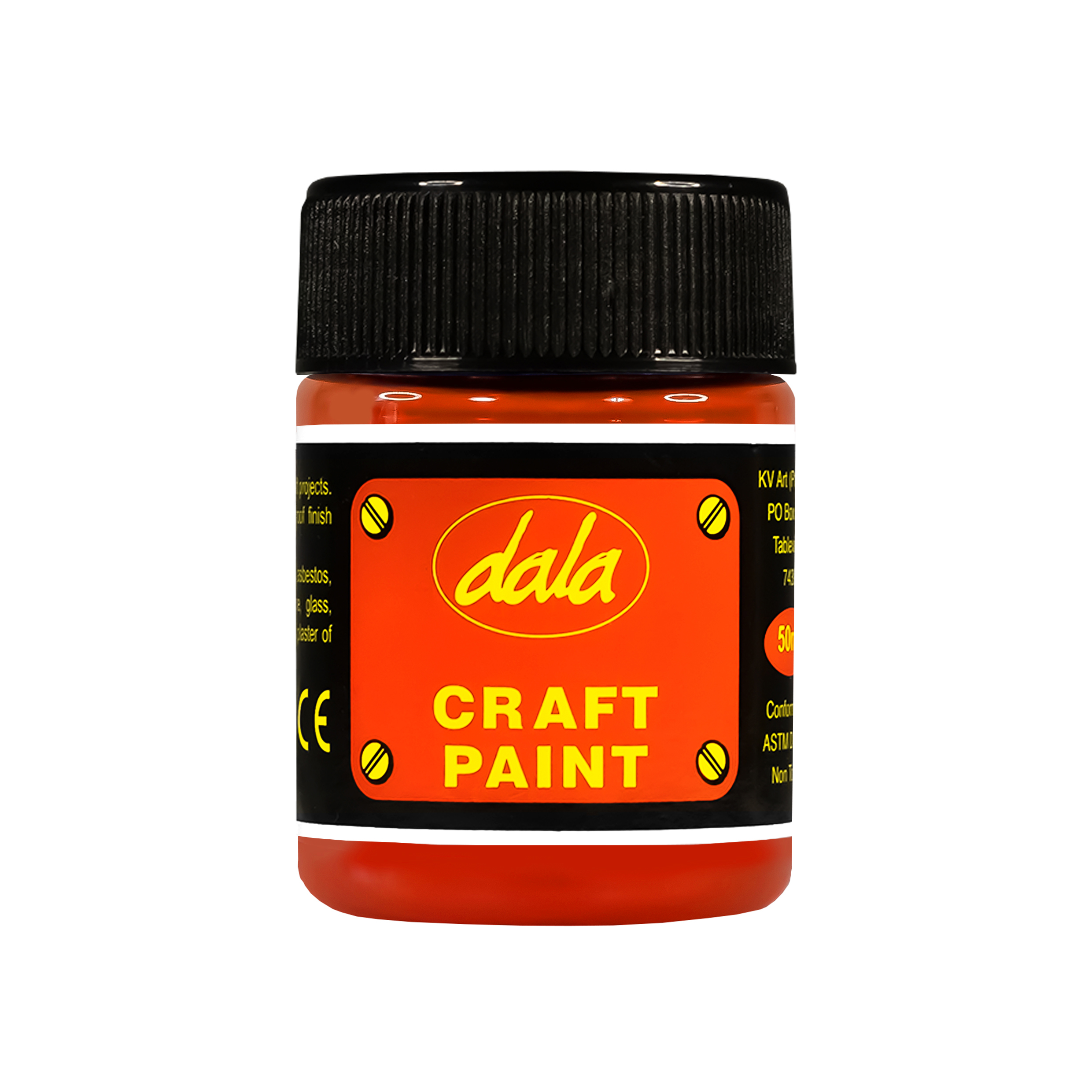 Craft Paint 50ml Scarlet