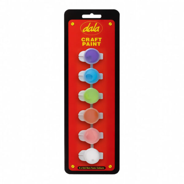 Craft Paint 6X5ml Pastel