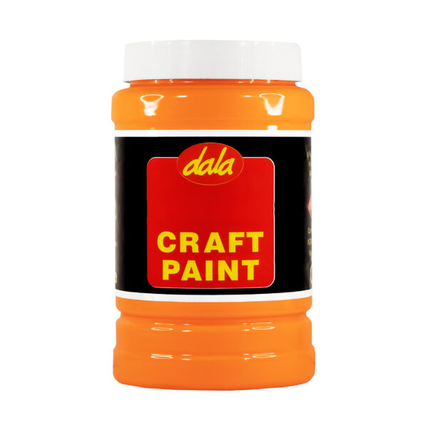 Craft Paint Neon 1l Orange