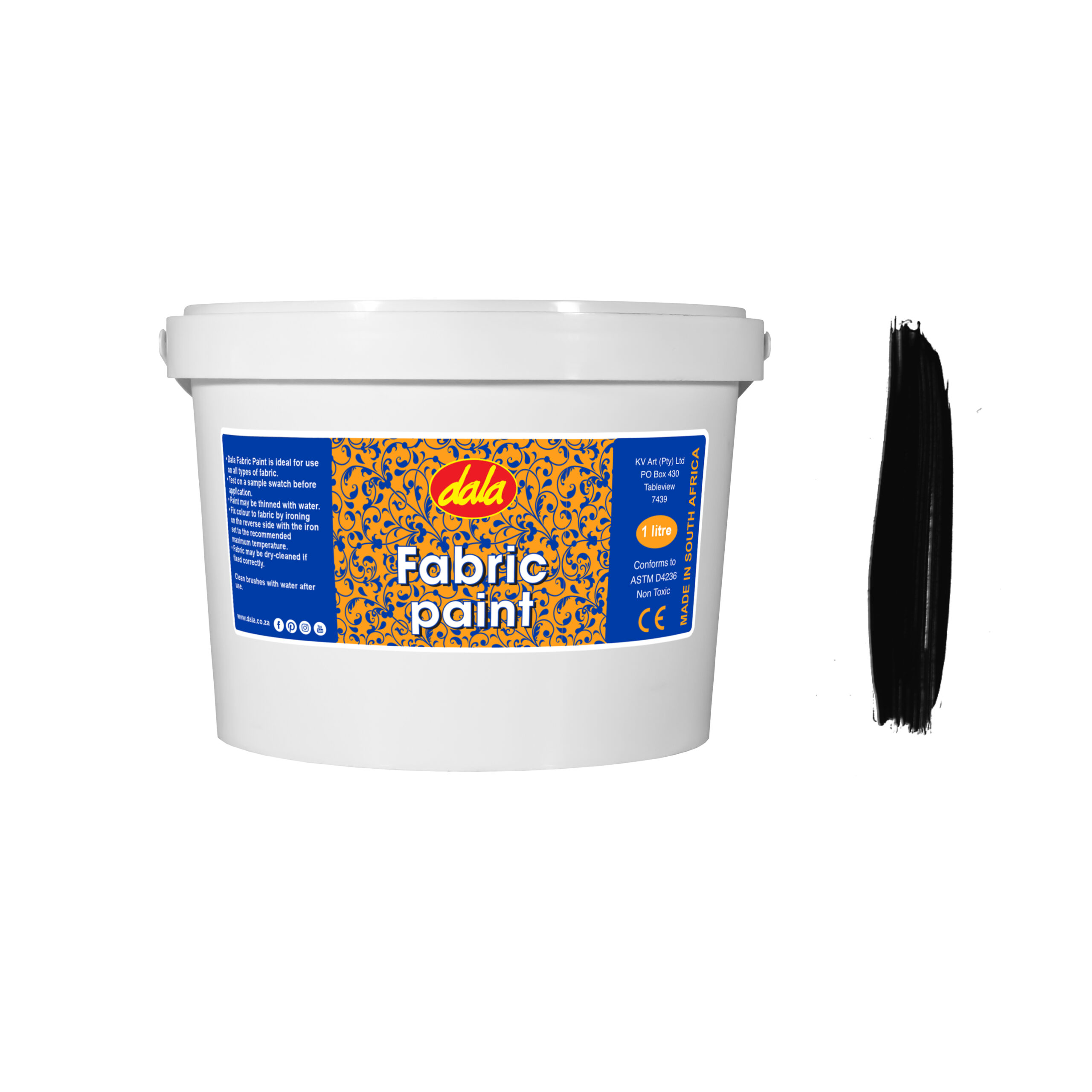 Dala_Fabric_Paint_(5L)(Black)
