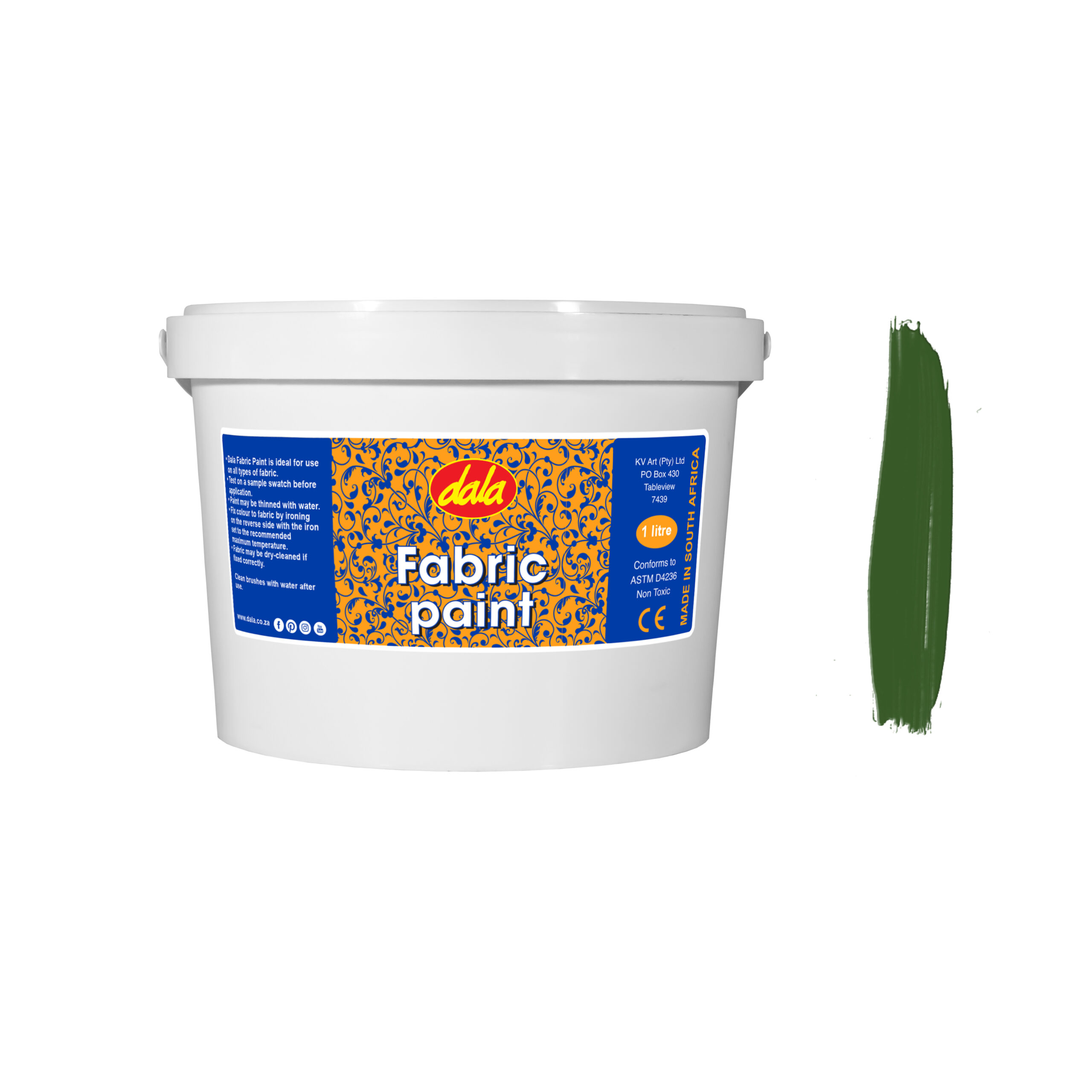 Dala_Fabric_Paint_(5L)(Olive)