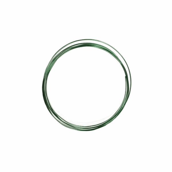 Metallic Wire 1.5m green