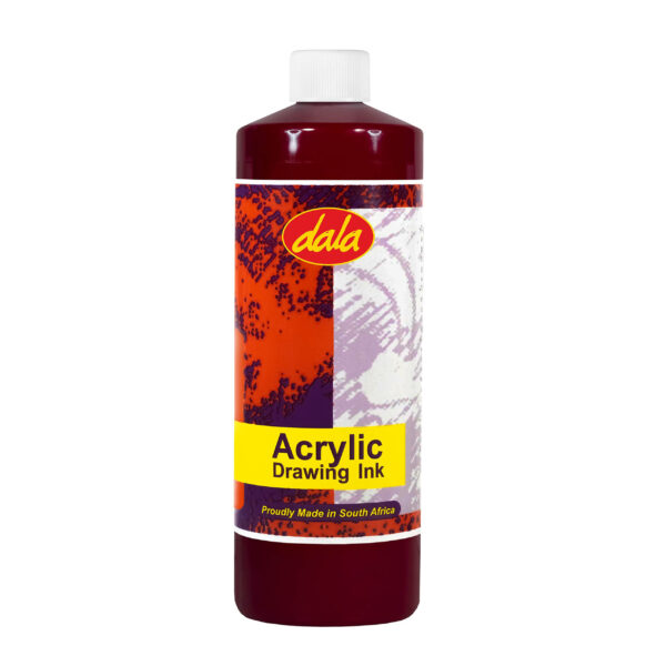 Drawing Ink 500ml Maroon