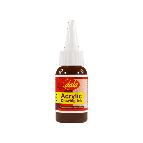 Drawing Ink 50ml Brown