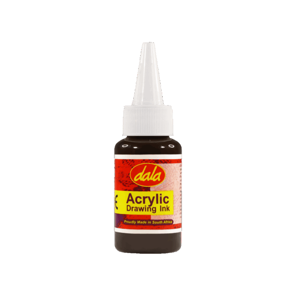 Drawing Ink 50ml golden Brown