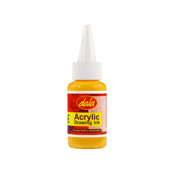 Drawing Ink 50ml golden Yellow