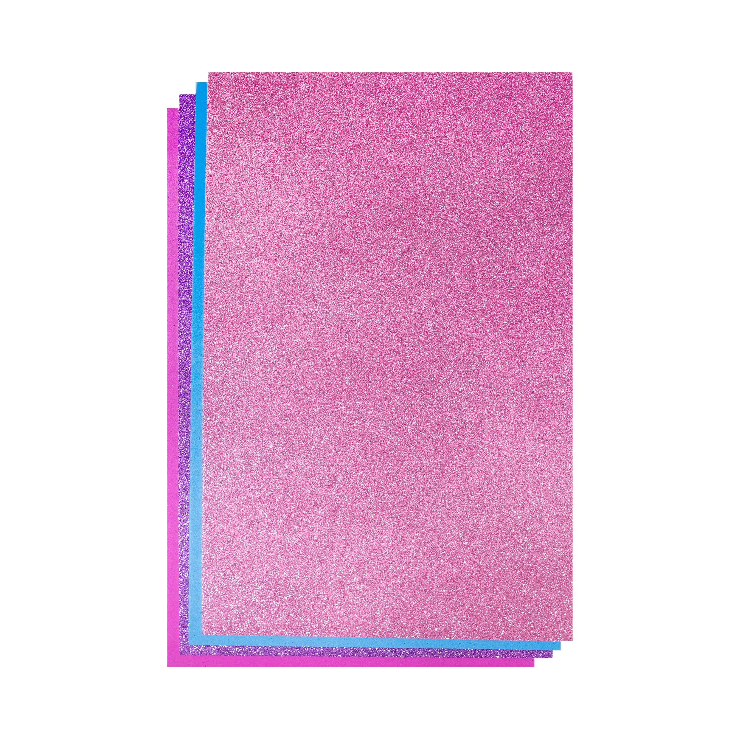 Eva Glitter Pastel A2