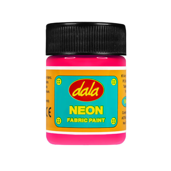 Fabric Paint Neon 50ml  Pink