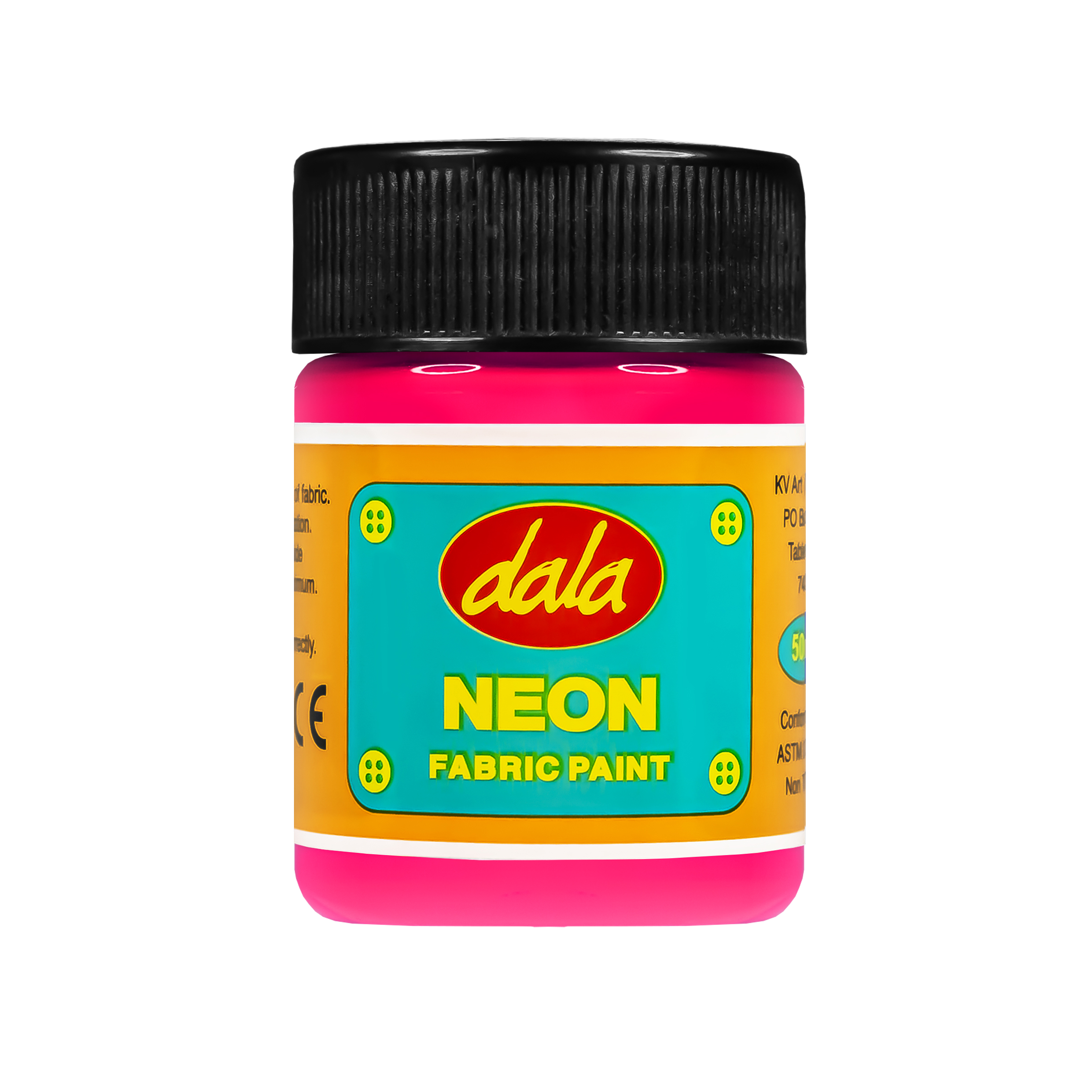 Fabric 50ml Neon Pink