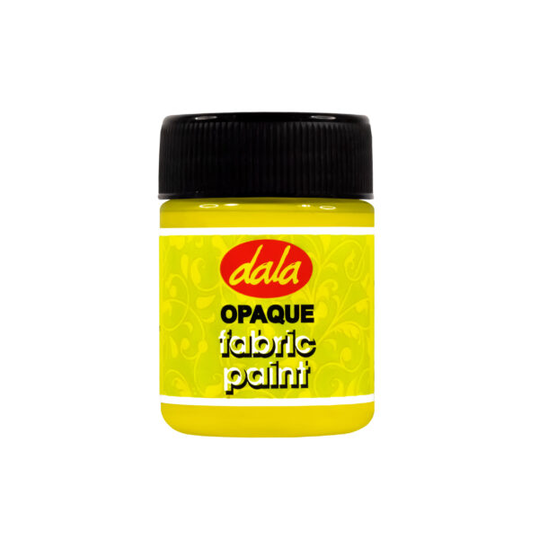 Fabric Paint Opaque 50ml Yellow