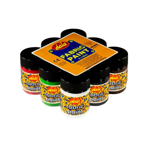 Standard Fabric Paint 9X50ml Kit