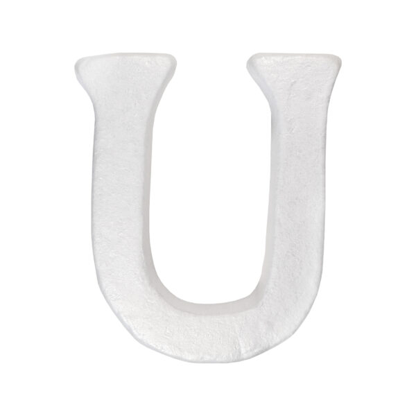 Foam Letter U 150mm