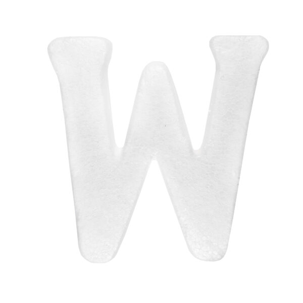 Foam Letter W 150mm