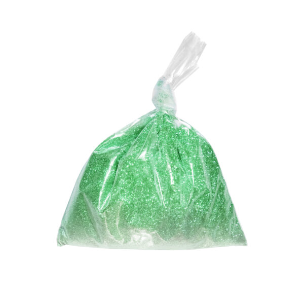 glitter Rainbow green 100g