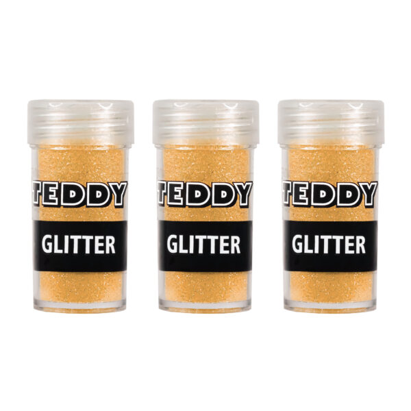 Glitter Neon Orange 3X8G Shakers