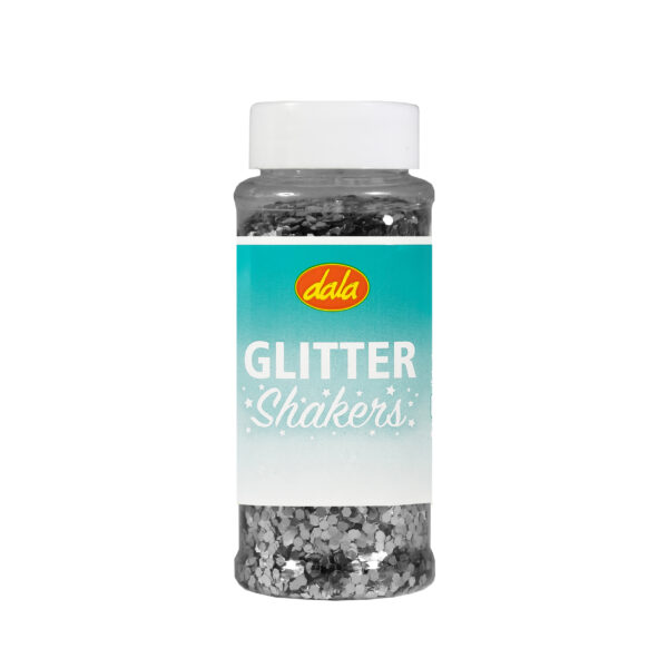 Glitter Flake Shaker 70G Silver 2Mm