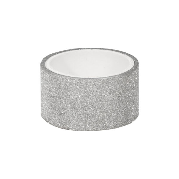 glitter Tape Silver 25mm/3M