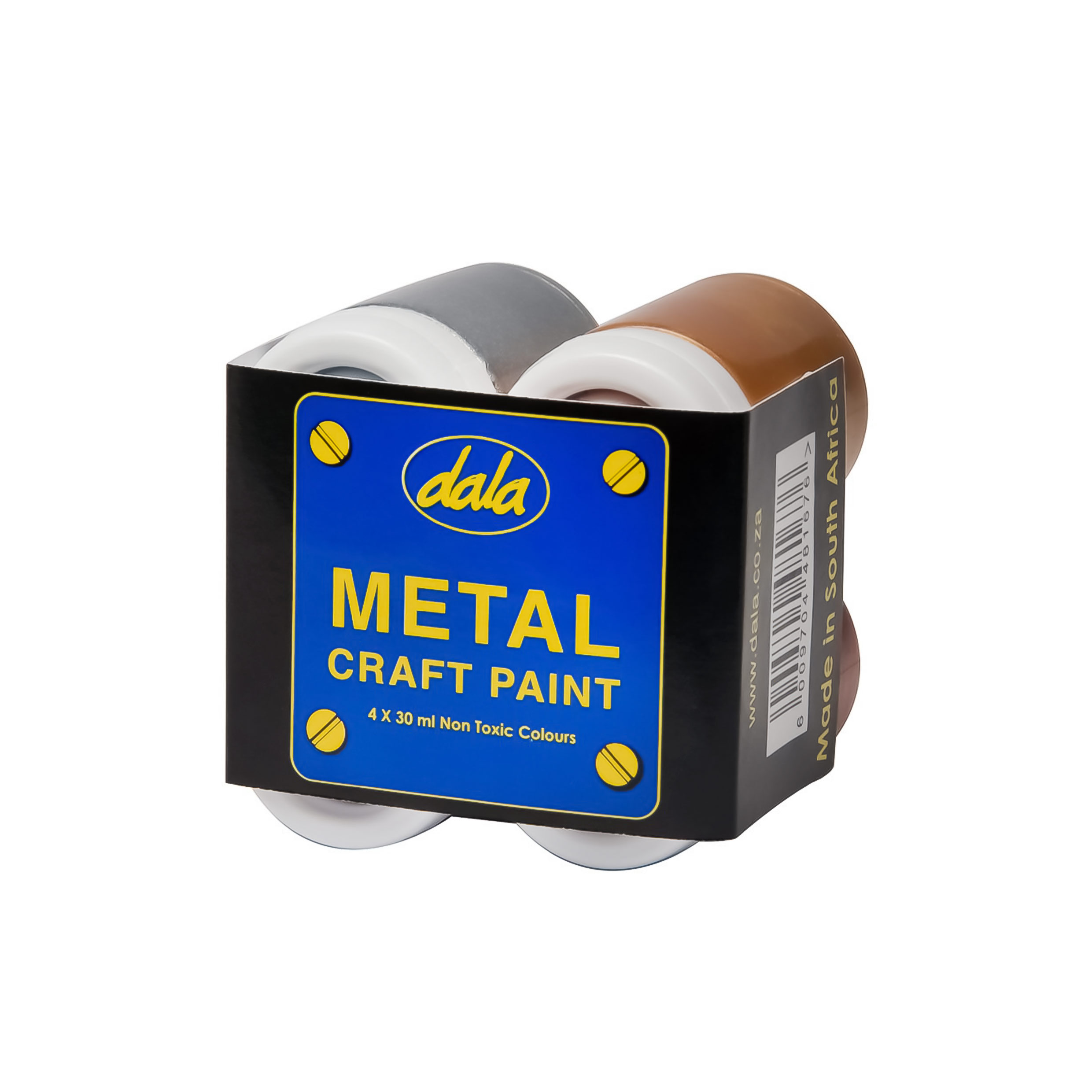 Metal craft paint 4 x 30ml