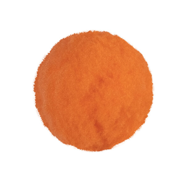 Pom Poms - Orange - 100mm - 1Pc