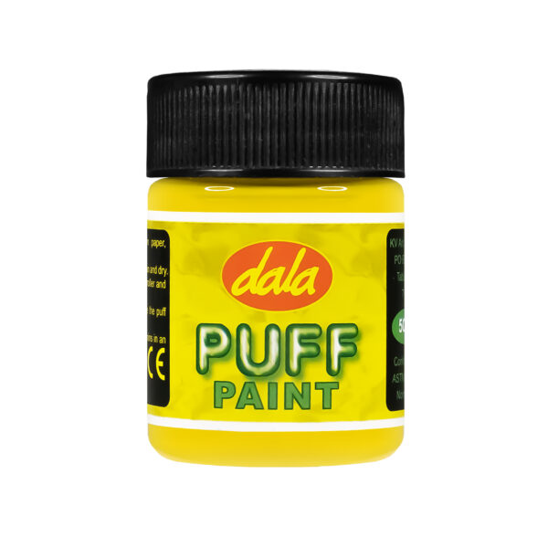 Puff Paint 50ml Yellow