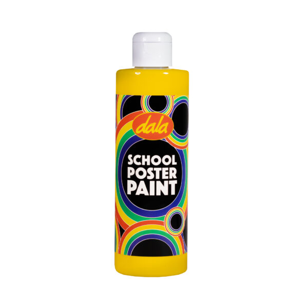 School Poster Paint 250ml Yellow