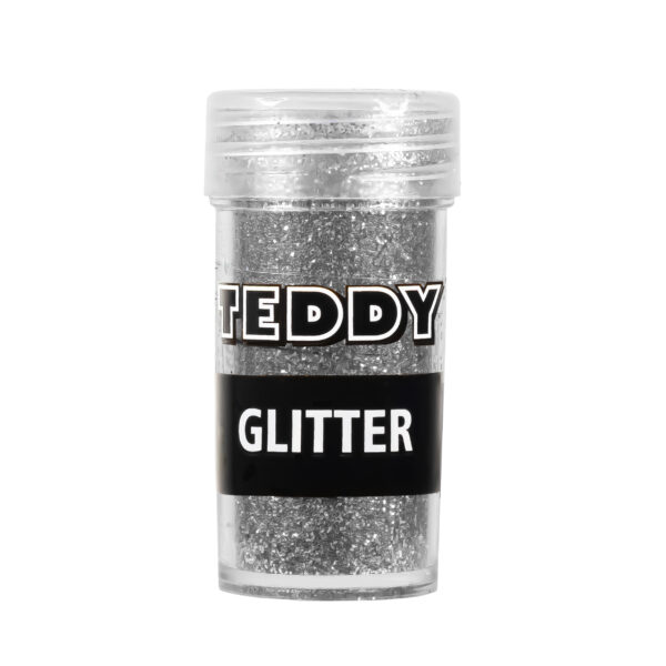 Teddy glitter Paint Silver