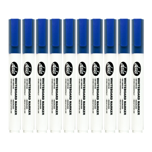 Whiteboard Marker Blue 10Pcs