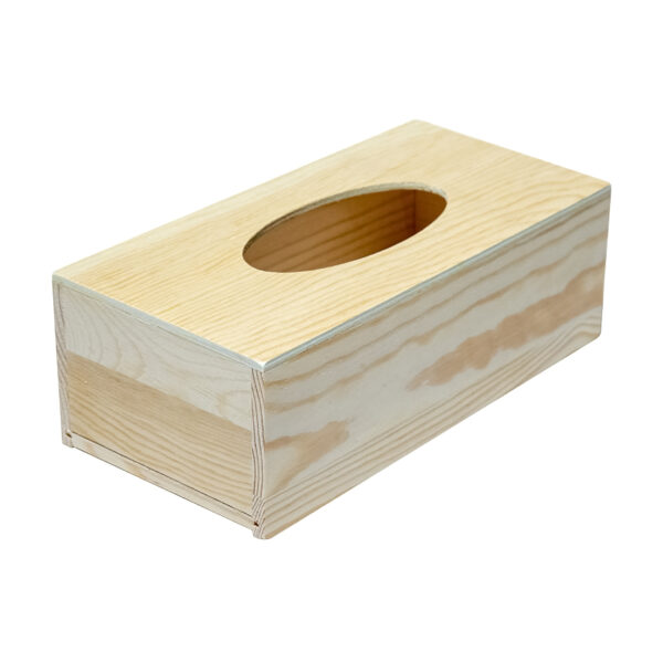 Tissue Box Wood